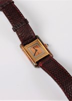 Lot 1165 - A lady's Le Must de Cartier silver gilt...