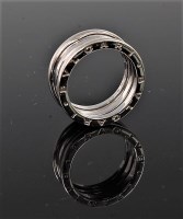 Lot 1196 - A Bulagri B-Zero 1 ring, the 18ct white gold...