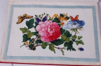Lot 1302 - A late 19th century Chinese album of thirteen...