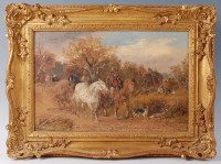 Lot 1343 - 19th century English school - A Gypsy...