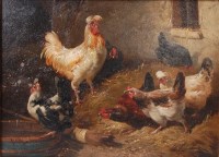 Lot 1393 - Henry Schouten (Belgian 1857-1927) - Pair;...
