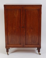 Lot 1459 - A Regency mahogany specimen cabinet, the...