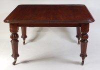 Lot 1492 - An early Victorian mahogany extending dining...