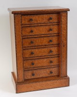 Lot 1517 - A Victorian burr walnut and sharks-tooth...