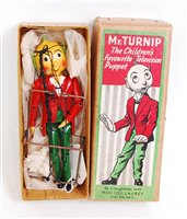 Lot 1209 - A Mr Turnip puppet taken from the BBC...