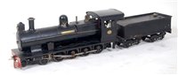 Lot 49 - Spirit fired 4-8-0 locomotive and bogie tender,...