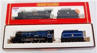 Lot 985 - A Hornby R737 BR early blue 'King George V'...
