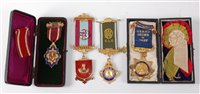 Lot 272 - An E.R. II silver gilt and enamelled Grand...