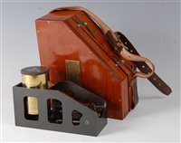 Lot 94 - A large Inspectors Clinometer of steel...