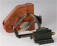Lot 95 - A WW II Clinometer Field Mk IV No. 299IC,...
