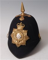 Lot 4 - A 20th century Royal Anglian blue cloth...