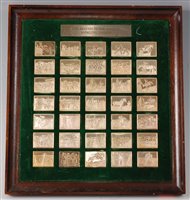 Lot 434 - The British Horse Society Sporting Ingots, a...