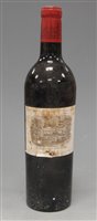Lot 1001 - Château Lafite Rothschild 1953 Pauillac, one...