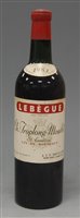 Lot 1011 - Château Troplong-Mondot 1961 Saint Emilion,...