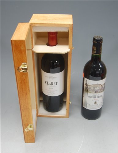 Lot 1016 - Château Léoville Barton 1996 Saint Julien, one...