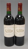 Lot 1027 - Château Margaux 1983 Margaux, two bottles