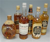 Lot 1319 - Seagram's 100 Pipers Deluxe Scotch Whisky,...