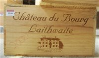 Lot 1046 - Château du Bourg Laithwaite 2000 Bordeaux,...