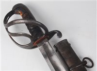 Lot 222 - A British 1821 pattern Light Cavalry troopers...