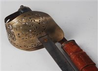 Lot 279 - An 1897 pattern Infantry Officer's sword,...