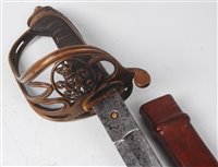 Lot 323 - An 1822? pattern Infantry Officer's sword, the...