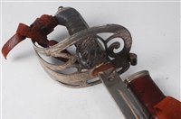 Lot 162 - A British 1892 pattern Infantry Officer's...