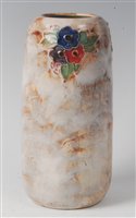 Lot 168 - A Royal Doulton stoneware vase, on a mottled...
