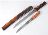 Lot 205 - A 20th century Chinese Trousse set, to include...