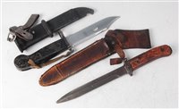 Lot 75 - A Russian AK-47 bayonet, type 1, having a 15cm...