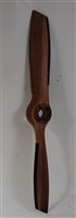 Lot 13 - An early 20th century twin blade aircraft...