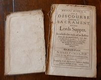 Lot 2043 - PATRICK, Simon, Mensa Mystica, or a Discourse...