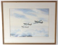 Lot 25 - Stanley T. Gleed (20th century) Hurricanes on...