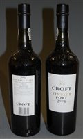 Lot 1269 - Croft vintage Port 2003, six bottles