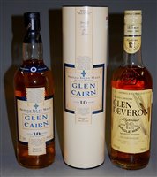 Lot 1334 - Glen Cairn aged 10 years single Islay malt...