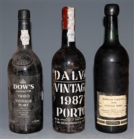 Lot 1282 - Rebello Valente 1970 vintage port, shipped by...