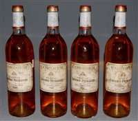 Lot 1185 - Château Lafaurie-Peyraguey 1981 Sauternes,...