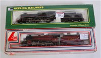 Lot 668 - A Lima LMS red 2-6-0 'Crab' class engine and...