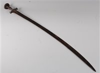 Lot 117 - A 19th century Indian Tulwar, having an 83cm...
