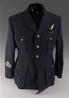 Lot 173 - A post WW II R.A.F. Warrant Officer's No.1...