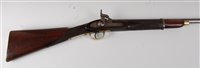 Lot 177 - A Victorian Enfield two band percussion...