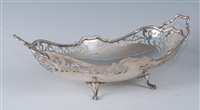 Lot 2126 - An Edwardian silver table centrepiece, of...