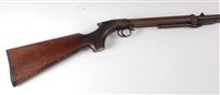Lot 74 - A B.S.A. 1.77 underlever air rifle no. 41554,...