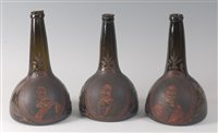 Lot 2109 - A set of three circa 1700 Dutch commemorative...