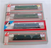Lot 665 - 4 more Lima class 73 locomotives, repainted,...