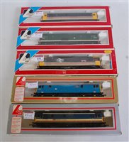 Lot 651 - 5 Lima class 73 locomotives, all repainted or...