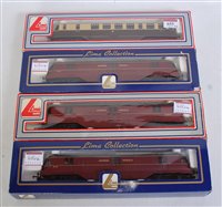 Lot 655 - 4 Lima railcars GWR brown/cream No. 22...