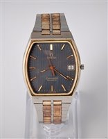 Lot 2365 - A gentleman's bi-metal Omega Seamaster quartz...