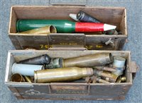 Lot 289 - A 7.62mm Ball L2A2 300 round ammunition box...