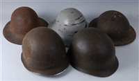 Lot 347 - A large collection of WW I and later steel...