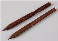 Lot 339 - A WW I Rolls Royce flechette dart, 12cm,...